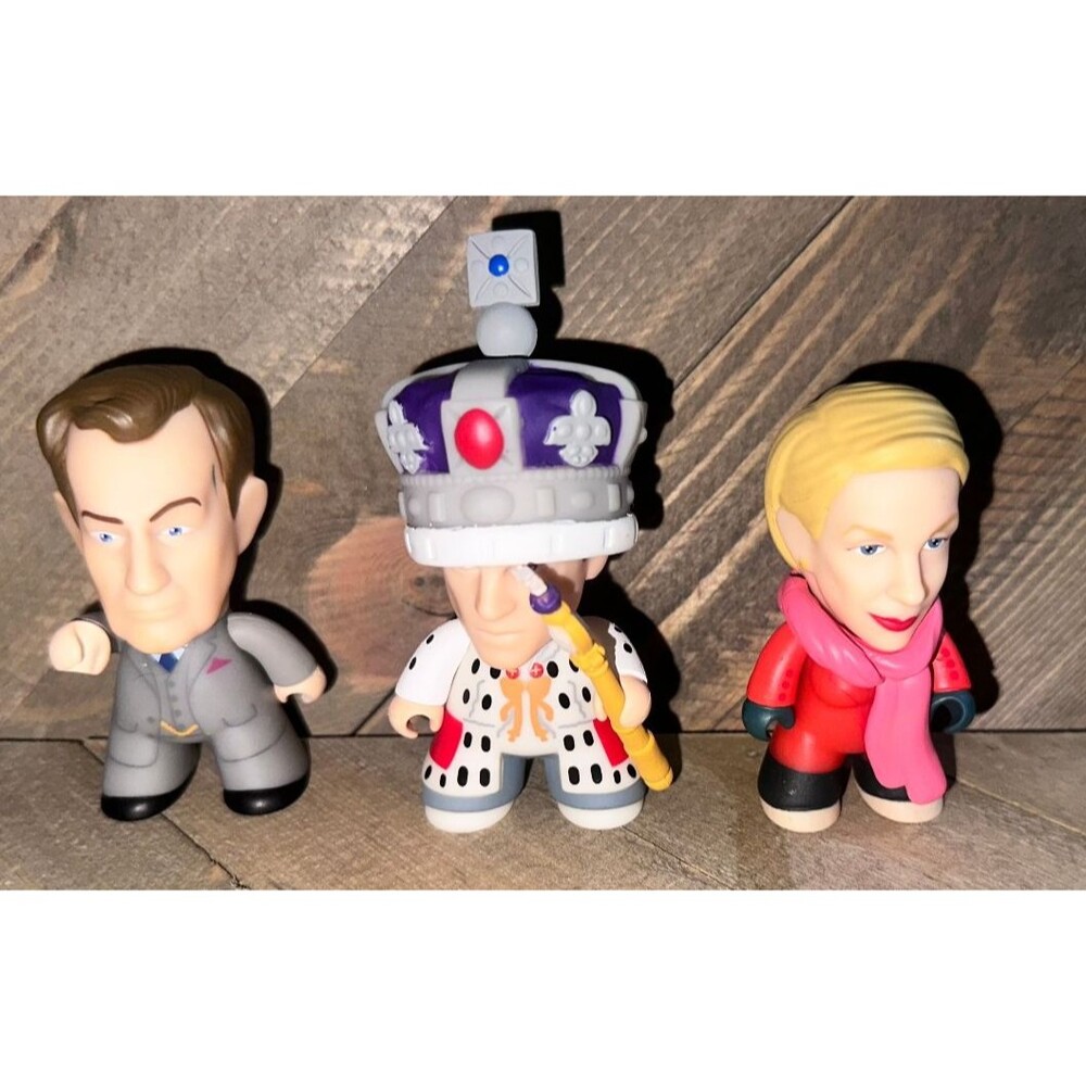 Titans Doctor Dr. Who Figure Lot 3" Mary Morstan Jim Moriarty King Crown & Suit